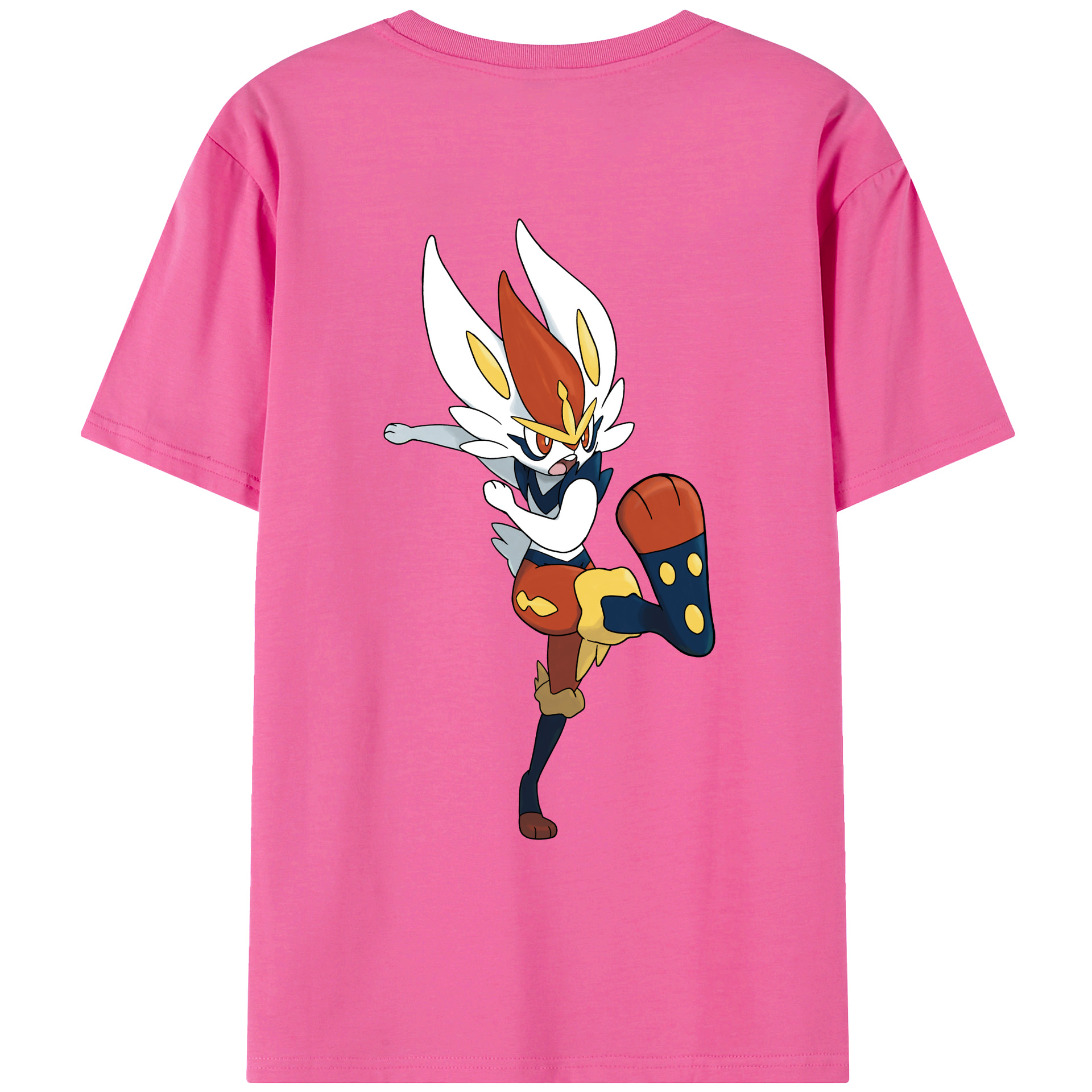 （画像用） ポケットモンスター Pokémon レディース半袖Tシャツ(バックプリント)